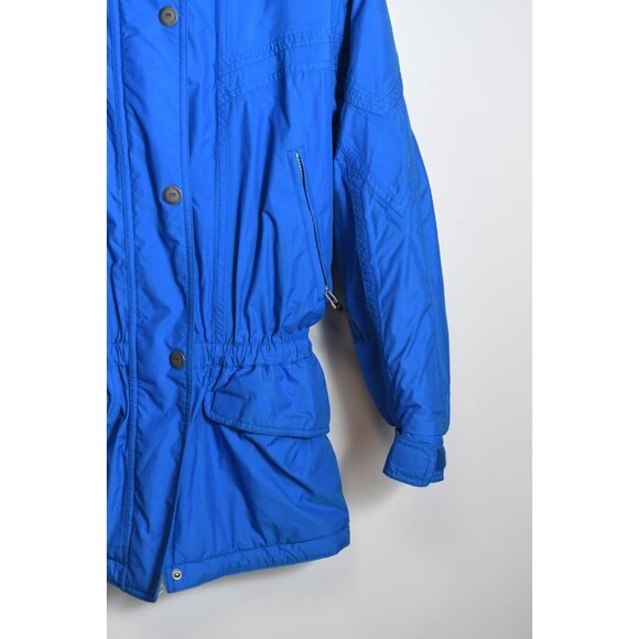 Vintage APS CB Women’s Ski Winter Jacket Coat Snowboard Retro 90’s Blue Size 12 - Picture 8 of 14